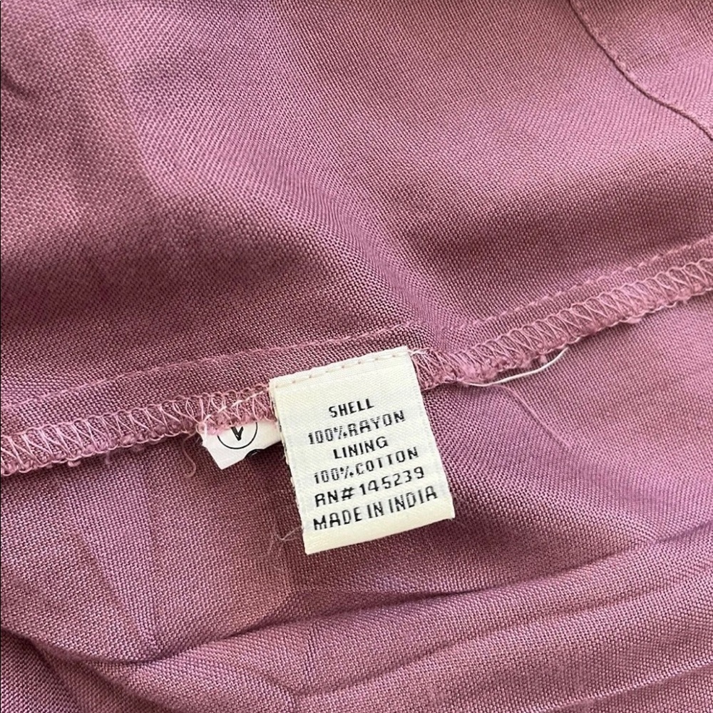 Sim & Sam Short Skirt Pleated Urban Simple Wissfull Mauve - Picture 6 of 6